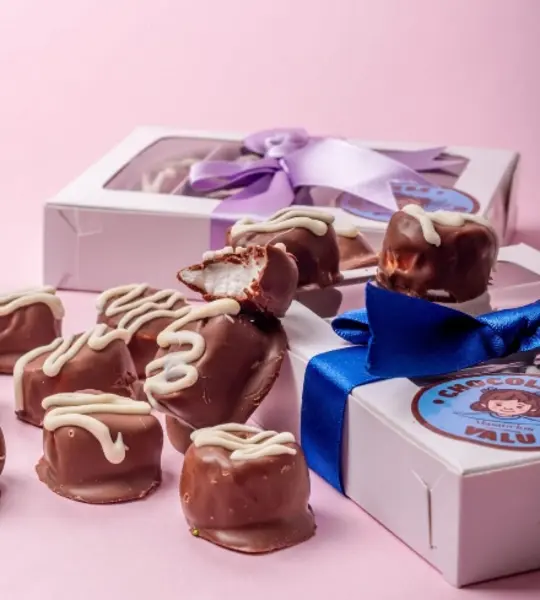 Deliciosos Masmelos Cubiertos de Chocolate Valu Melos